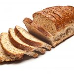 Sliced Loaf of Seeded Brown Bread
